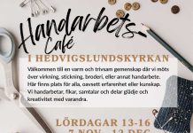 Handarbetscafé i Hedvigslundskyrkan